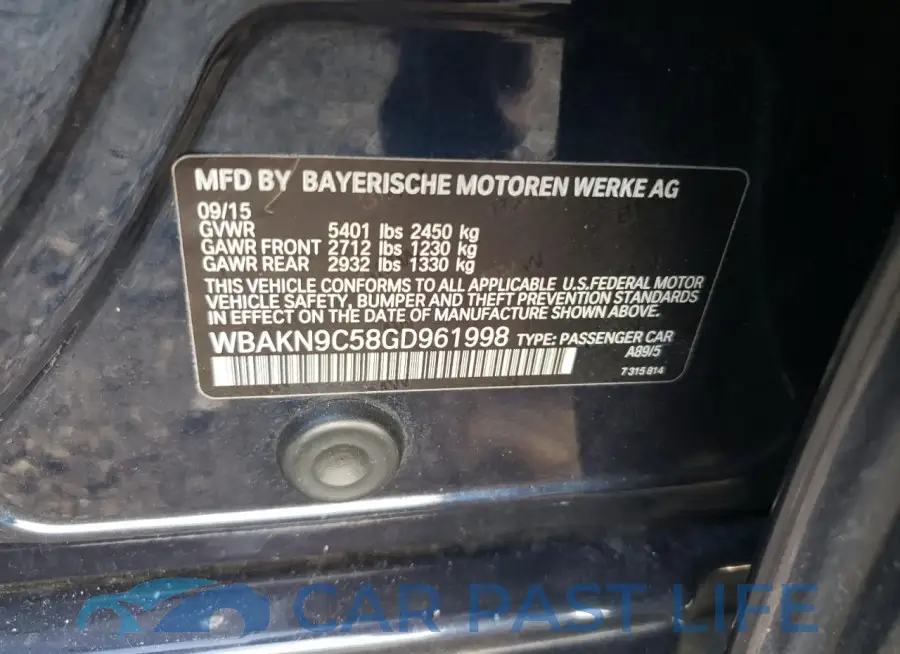 WBAKN9C58GD961998# 12