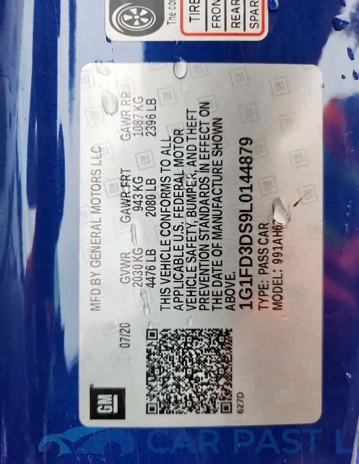 1G1FD3DS9L0144879# 12