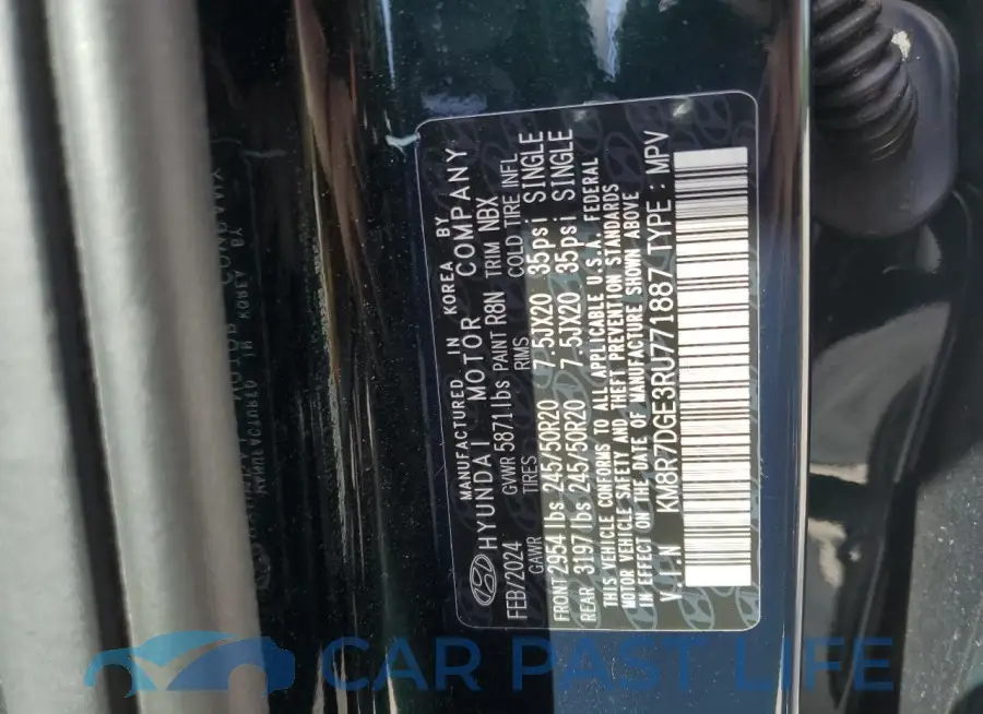 KM8R7DGE3RU771887# 13