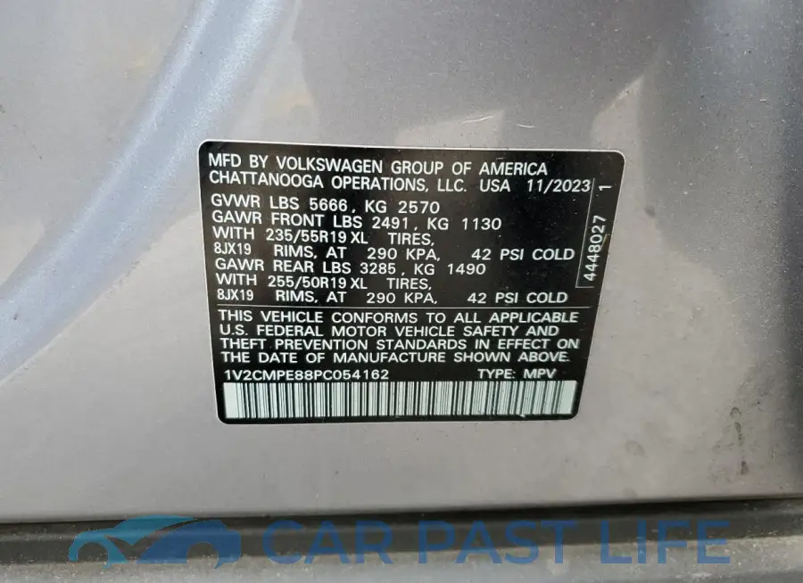 1V2CMPE88PC054162# 13