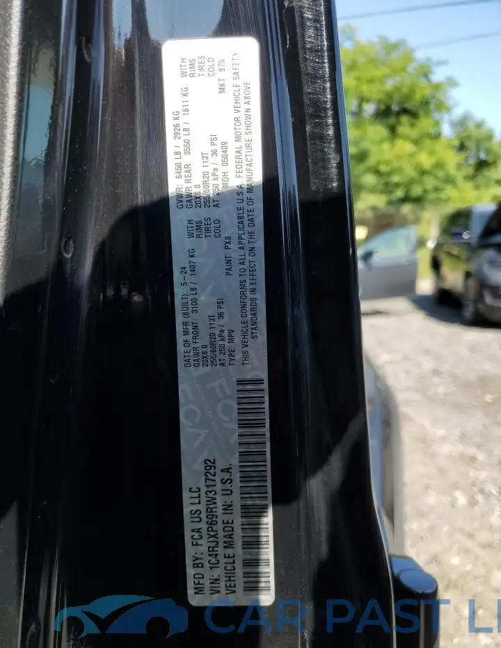 1C4RJXP69RW317292# 13