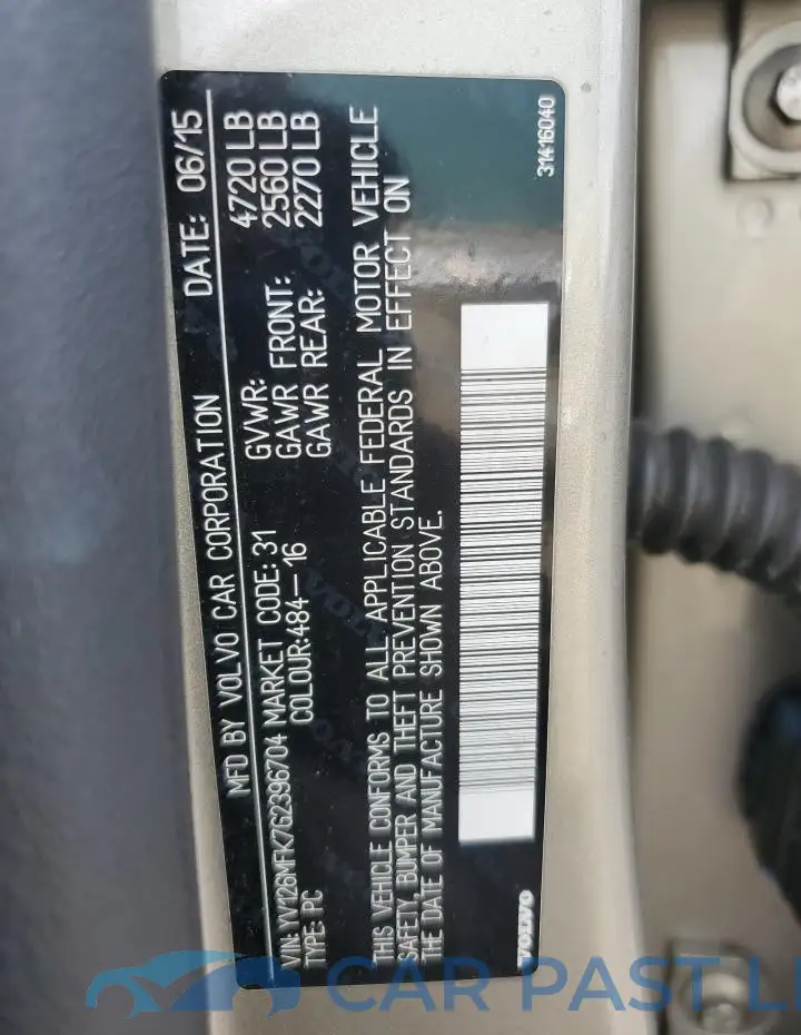 YV126MFK7G2396704# 12