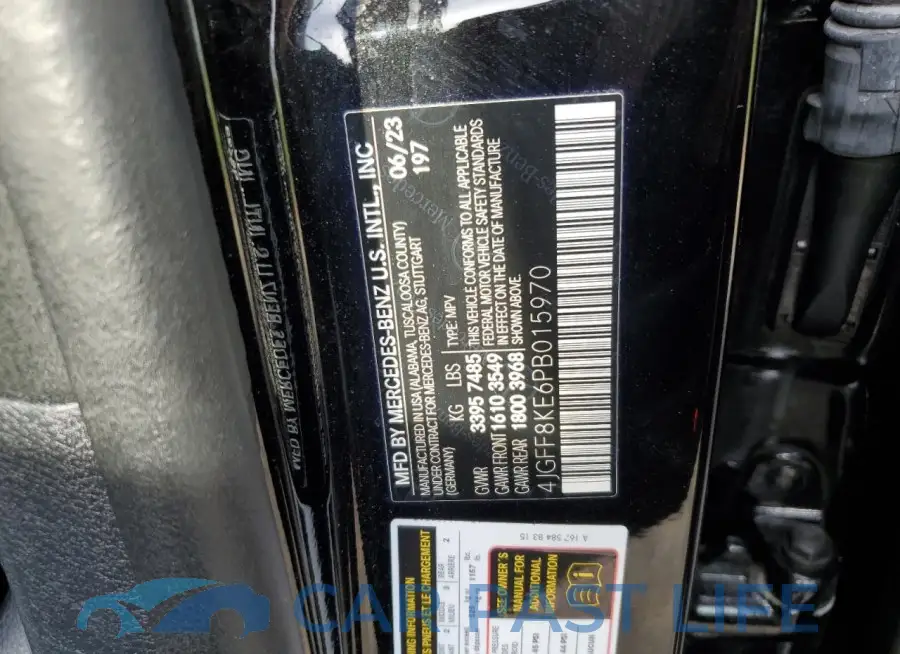 4JGFF8KE6PB015970# 13