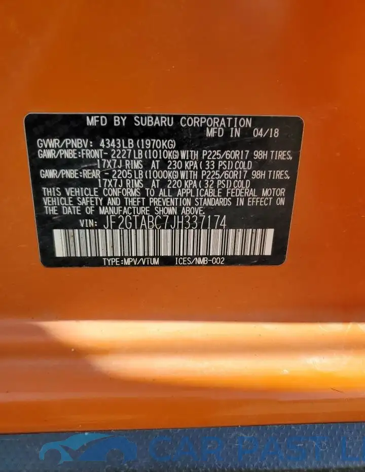 JF2GTABC7JH337174# 12