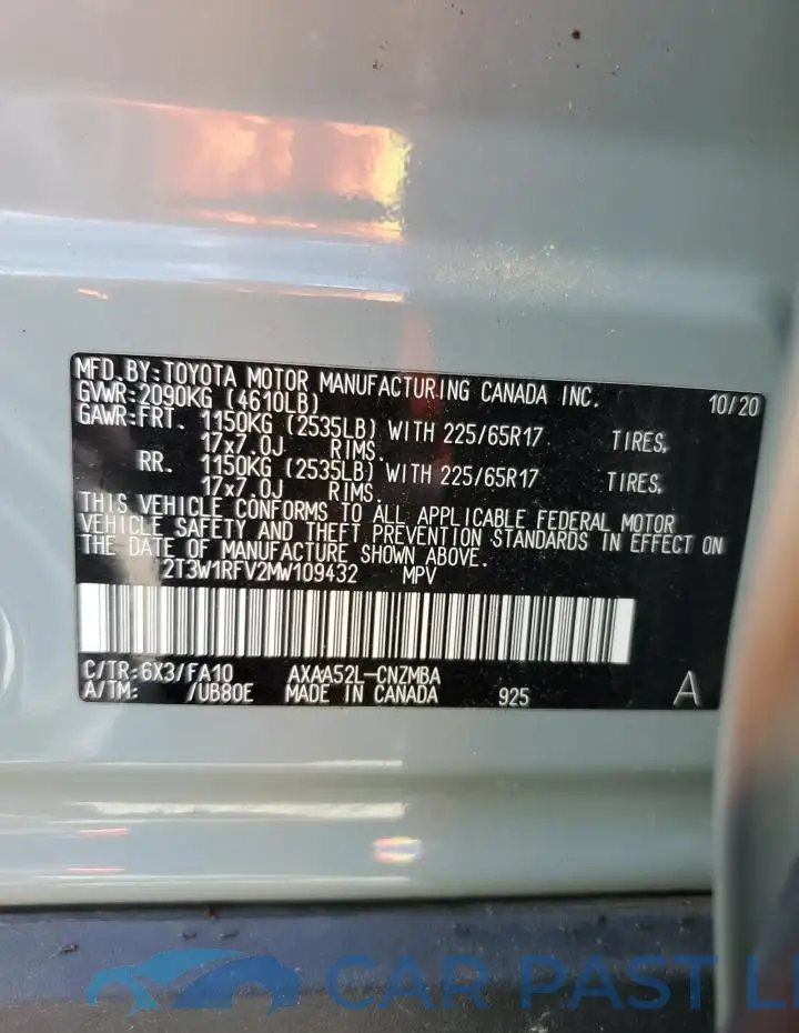 2T3W1RFV2MW109432# 14