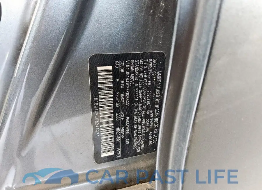 JN1BJ1CP3KW244331# 14