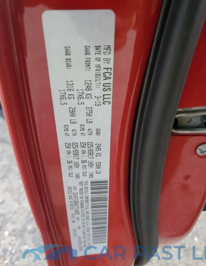 3C4PDCBB0KT718835# 13