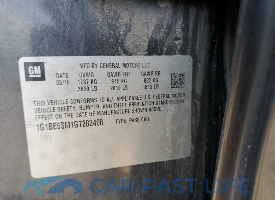 1G1BE5SM1G7282408# 12