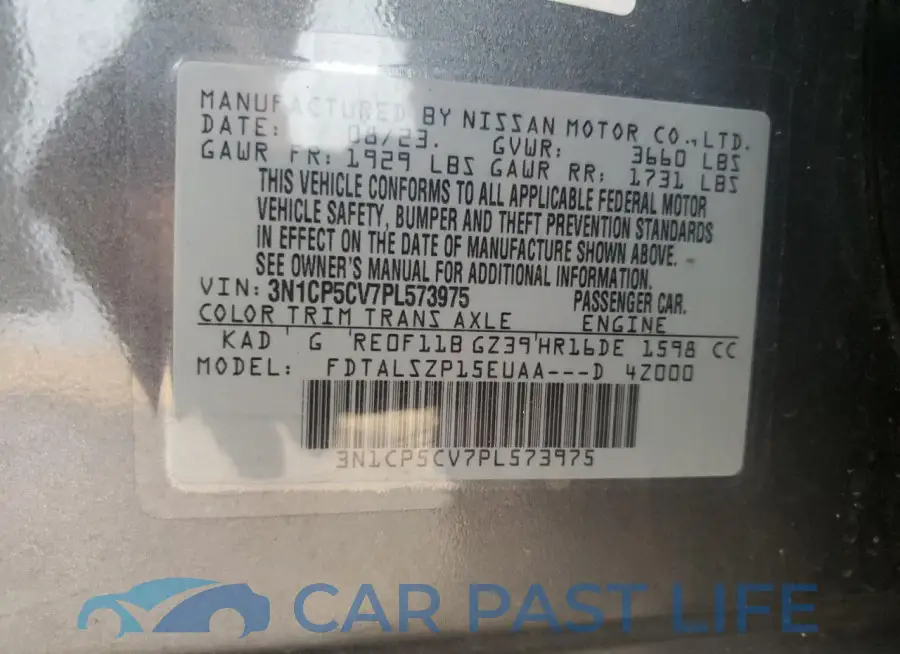 3N1CP5CV7PL573975# 12