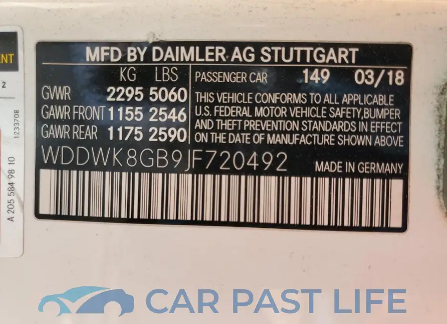 WDDWK8GB9JF720492# 12