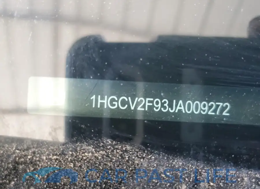 1HGCV2F93JA009272# 13