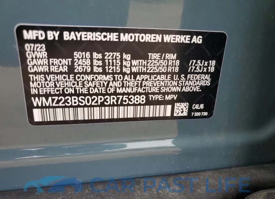 WMZ23BS02P3R75388# 13