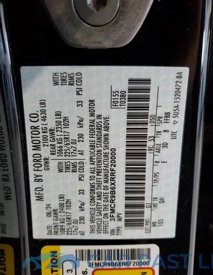 3FMCR9B6XRRF20000# 13