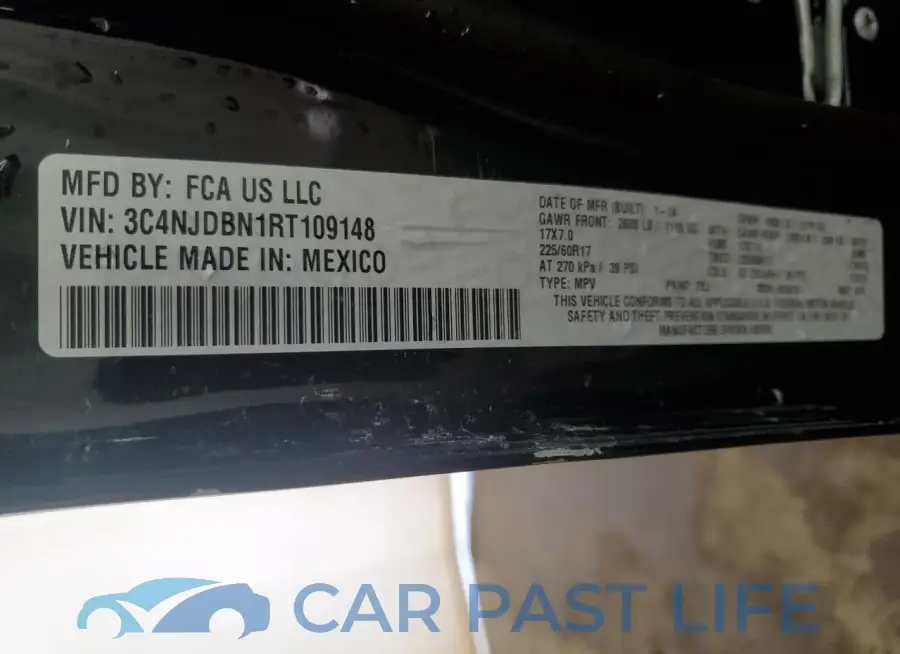 3C4NJDBN1RT109148# 14