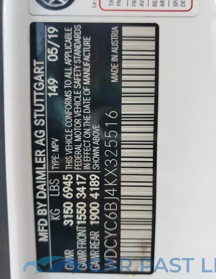 WDCYC6BJ4KX325516# 14