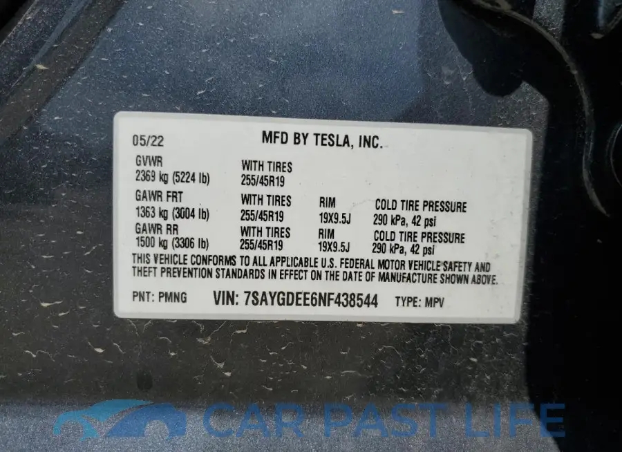 7SAYGDEE6NF438544# 12