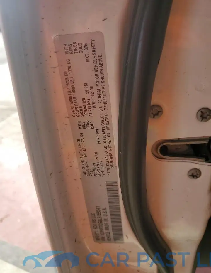 1C6RR7GG3LS159541# 12