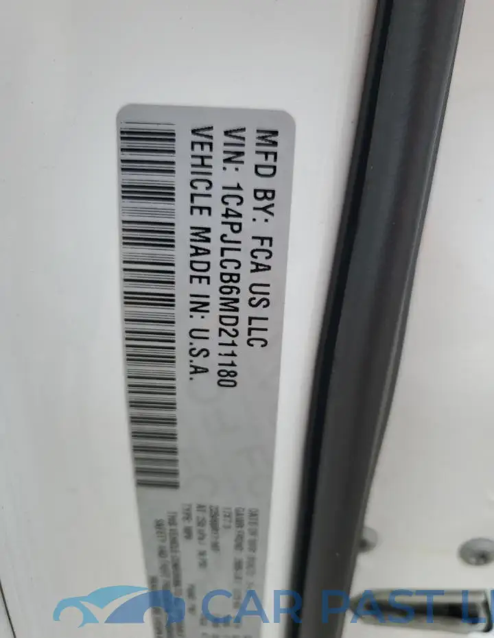 1C4PJLCB6MD211180# 14