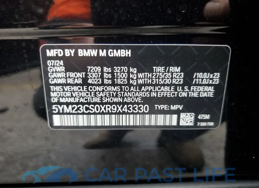 5YM23CS0XR9X43330# 13