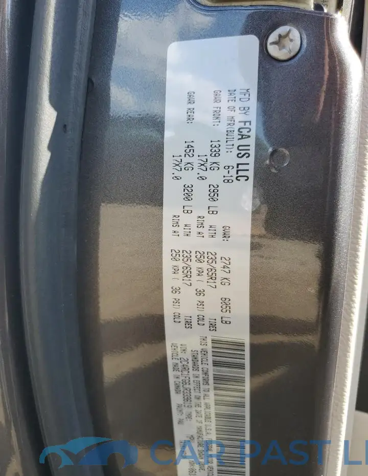 2C4RC1FG6JR339619# 13