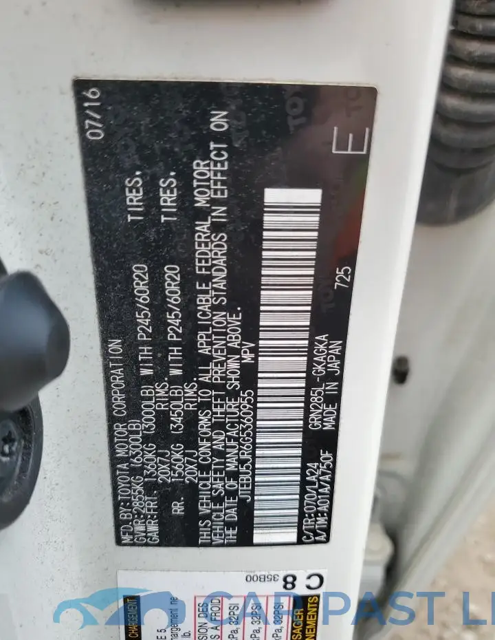 JTEBU5JR6G5360955# 14