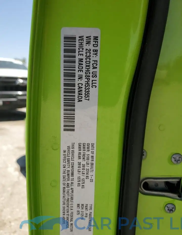 2C3CDXHG8PH533557# 12