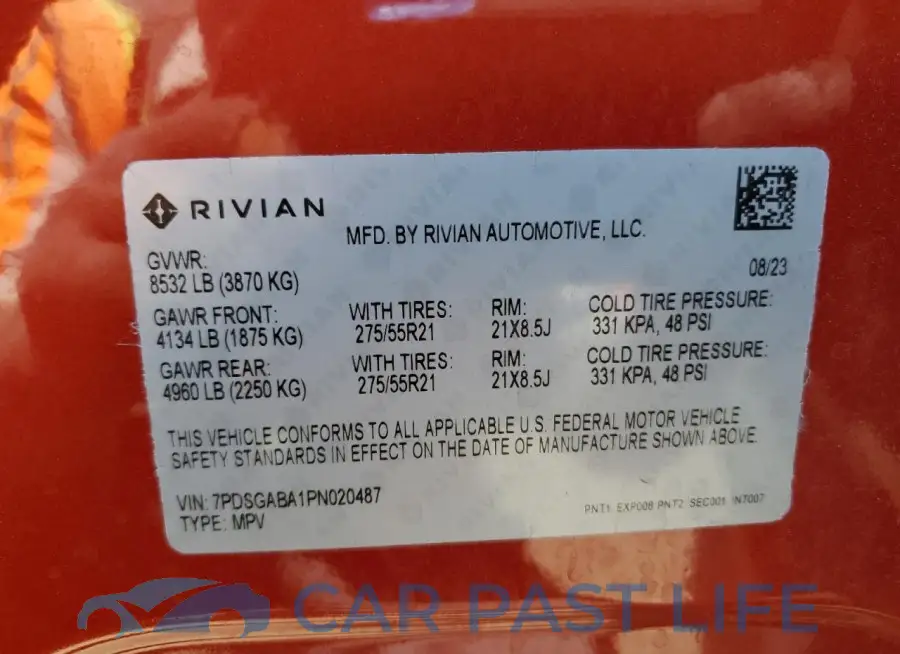 7PDSGABA1PN020487# 14
