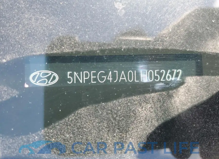 5NPEG4JA0LH052672# 13