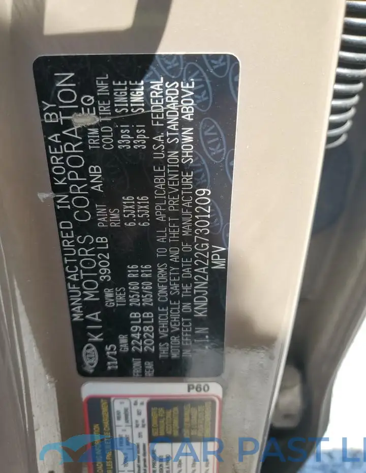 KNDJN2A22G7301209# 13