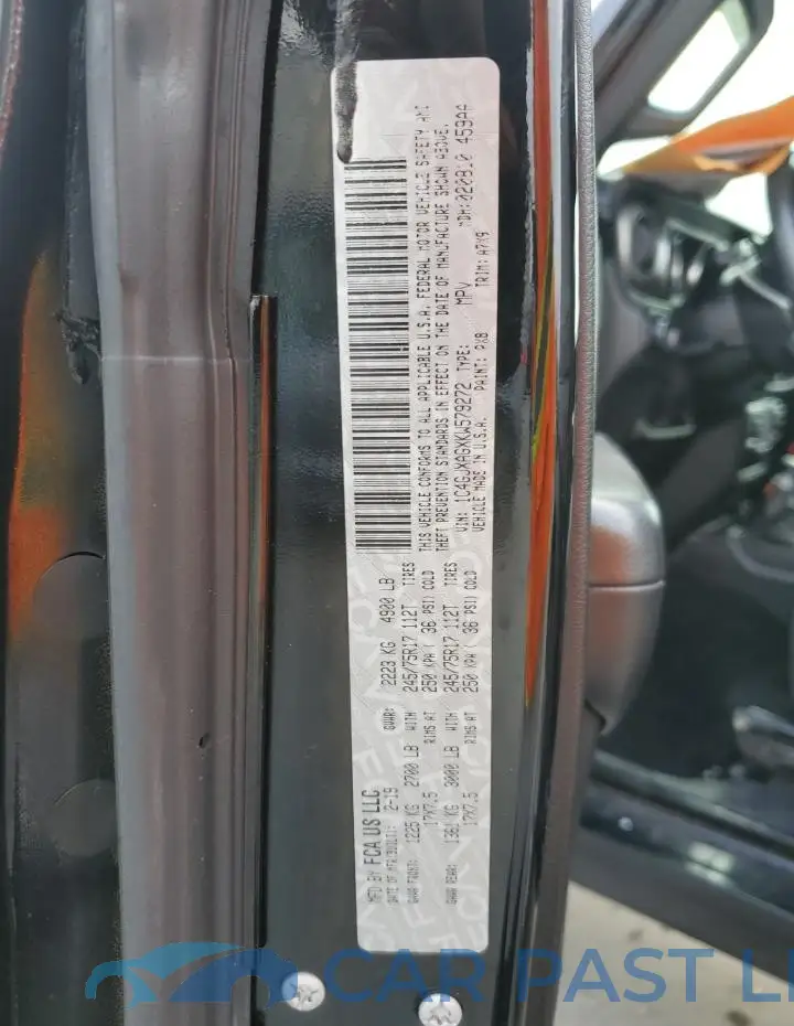 1C4GJXAGXKW579272# 13