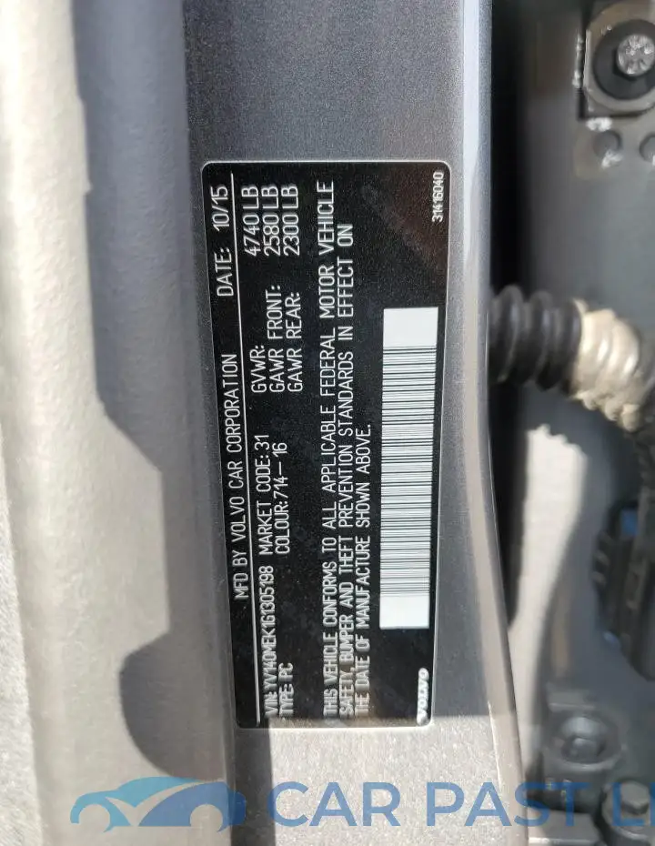 YV140MEK1G1305198# 12