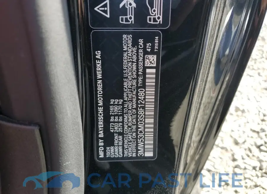 3MW53CM03S8F12480# 12