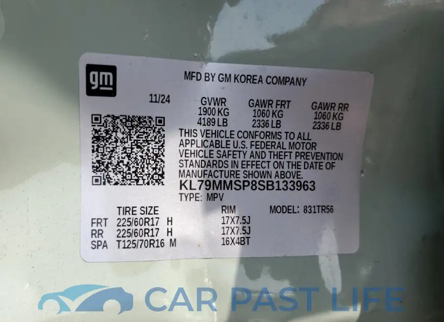 KL79MMSP8SB133963# 14