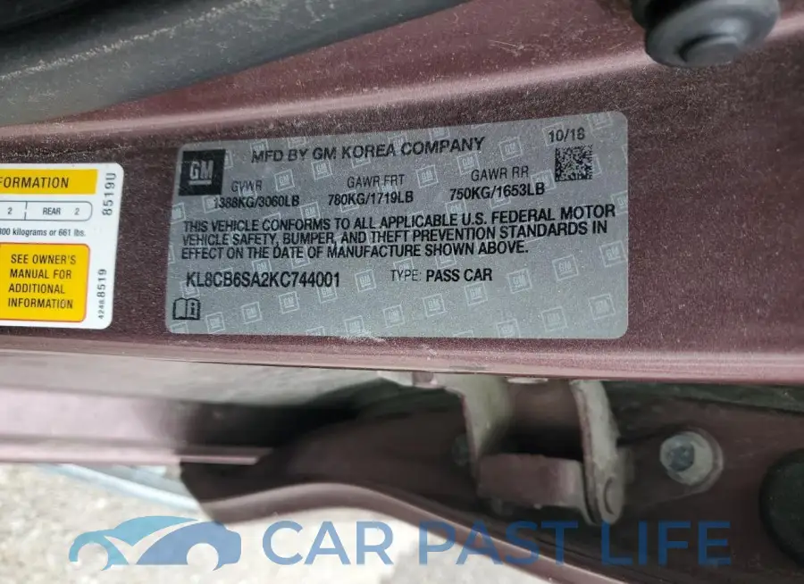 KL8CB6SA2KC744001# 13