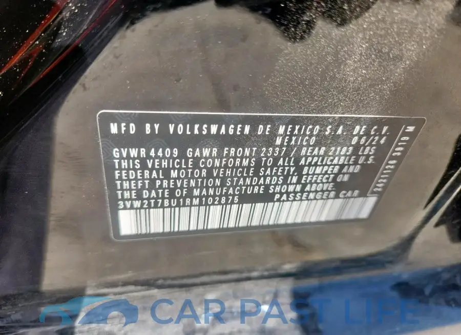 3VW2T7BU1RM102875# 12