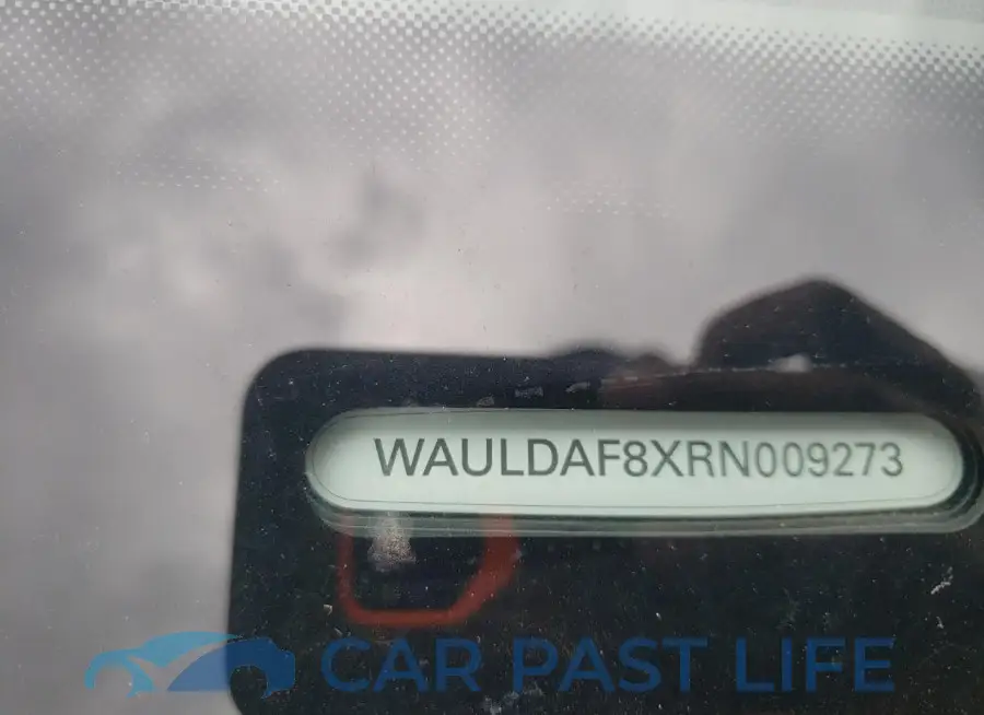 WAULDAF8XRN009273# 12