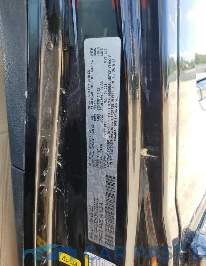 1C4HJXDN3PW603272# 12