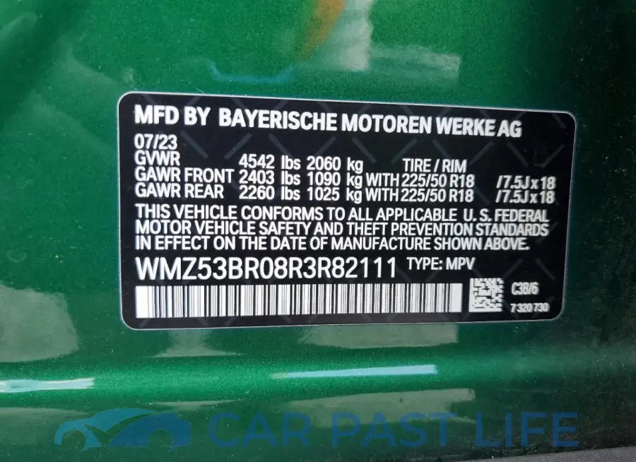 WMZ53BR08R3R82111# 13