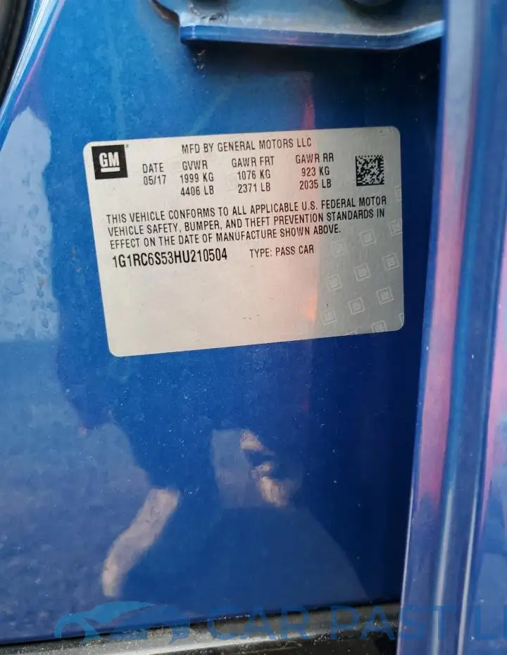 1G1RC6S53HU210504# 13