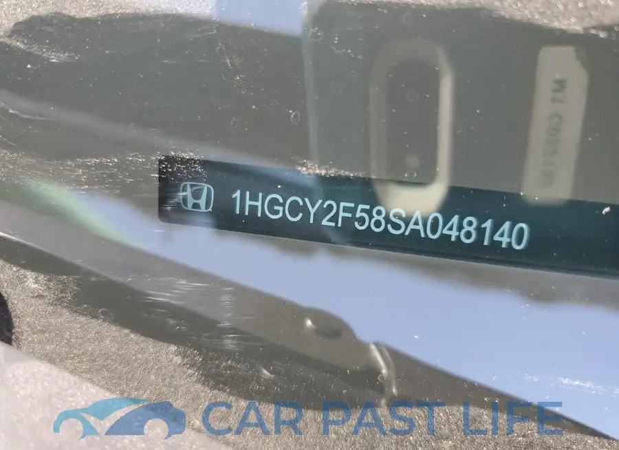 1HGCY2F58SA048140# 12