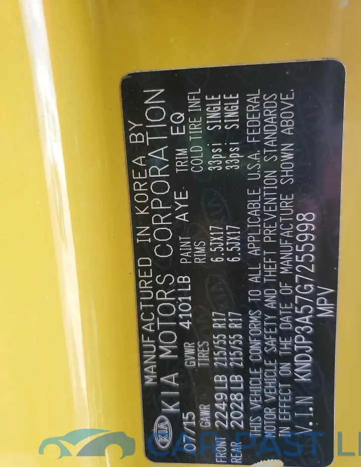 KNDJP3A57G7255998# 13