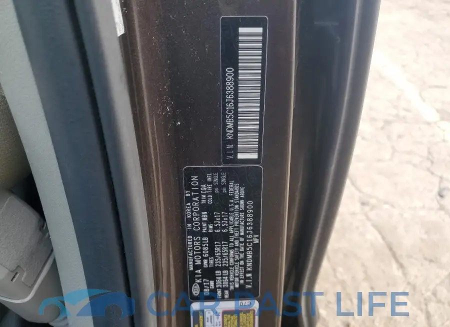 KNDMB5C16J6388900# 13