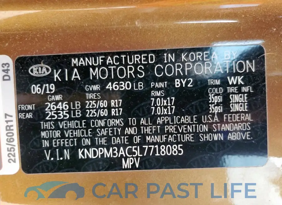 KNDPM3AC5L7718085# 13
