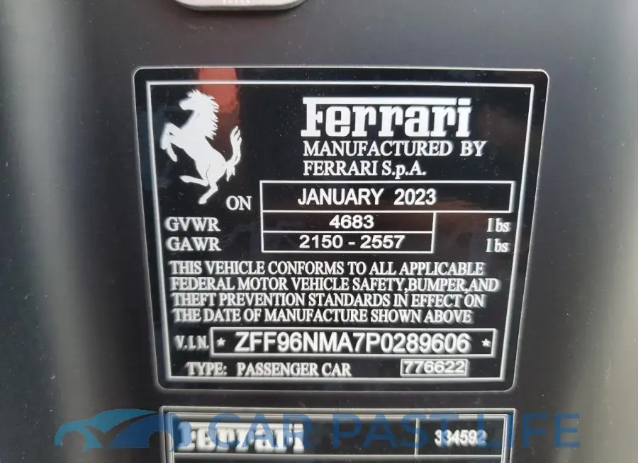 ZFF96NMA7P0289606# 13