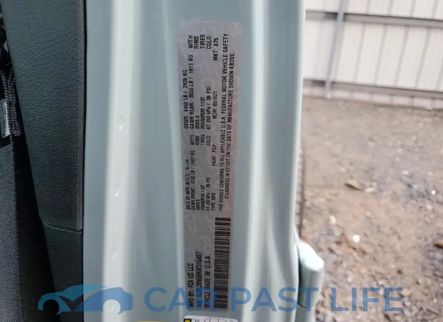 1C4RJXN66RW316457# 13