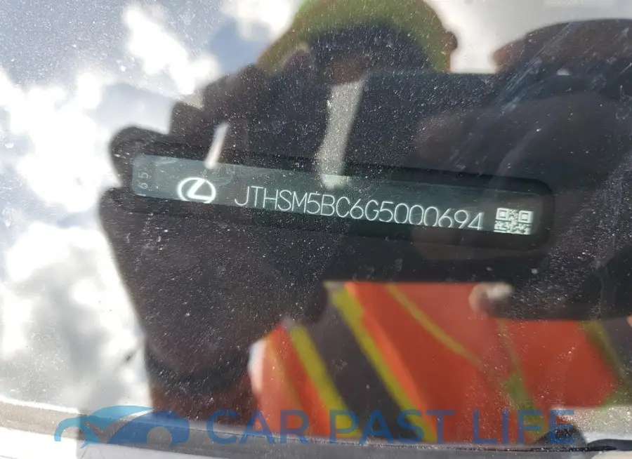 JTHSM5BC6G5000694# 12