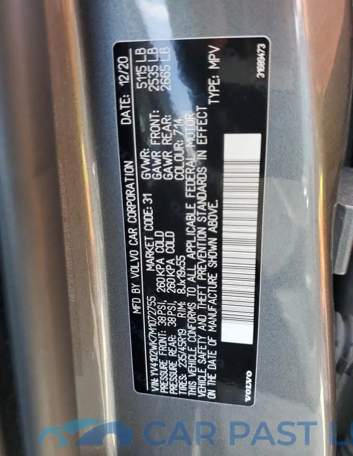 YV4102WK7M1072755# 13