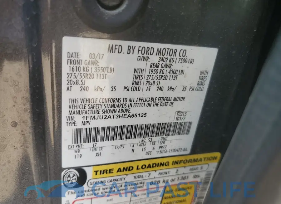 1FMJU2AT3HEA65125# 13