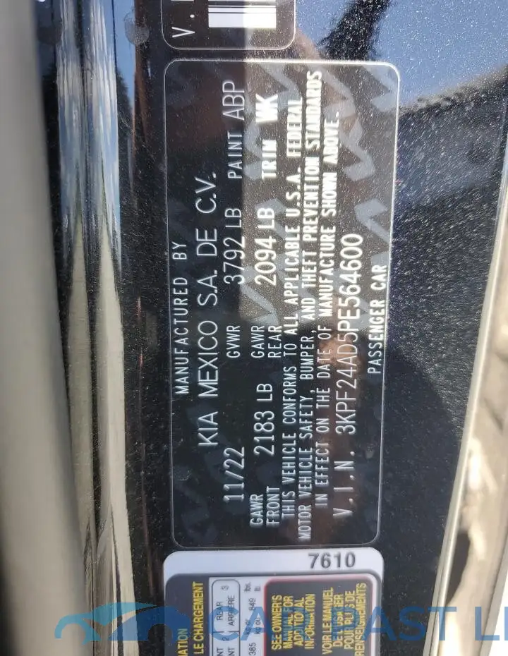 3KPF24AD5PE564600# 12