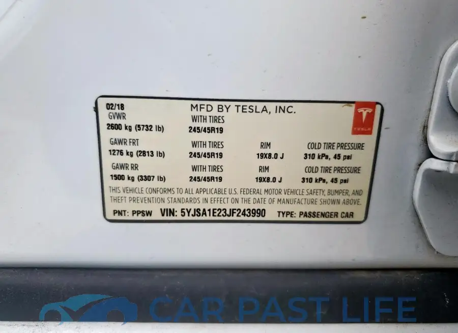 5YJSA1E23JF243990# 13